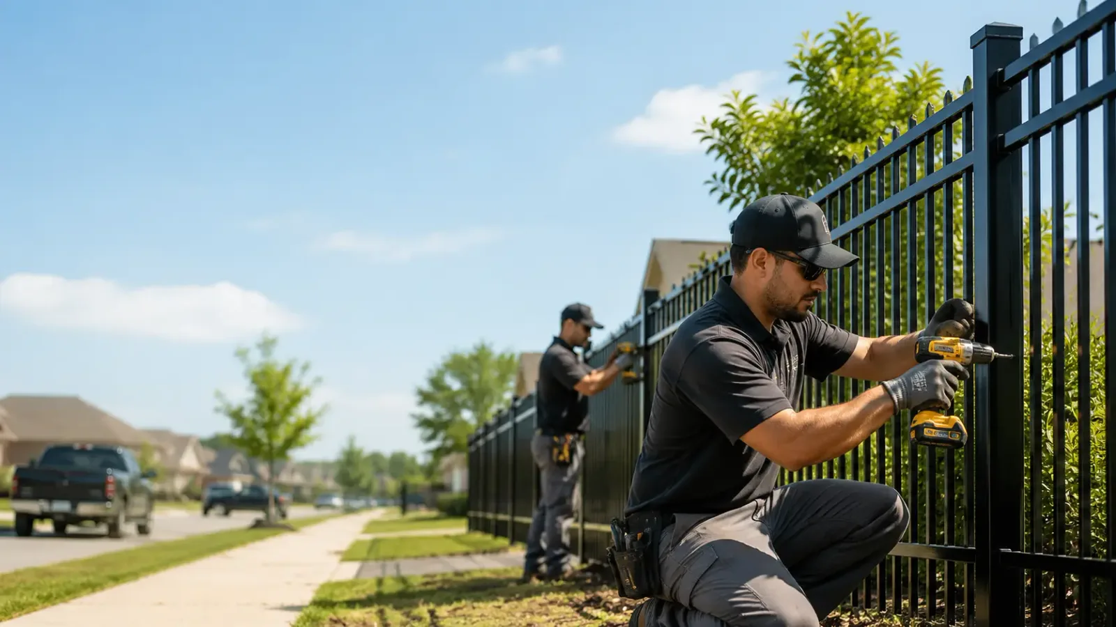 Metal Fence Installation in Clifton, IL